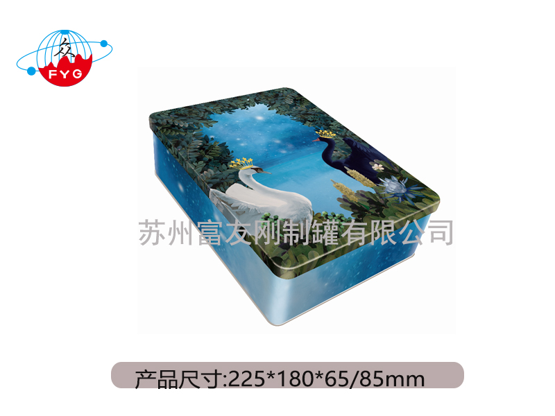 长方形铁罐